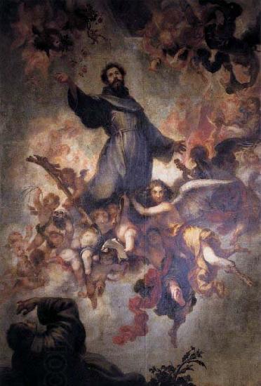 HERRERA, Francisco de, the Elder Stigmatisation of St Francis oil painting picture